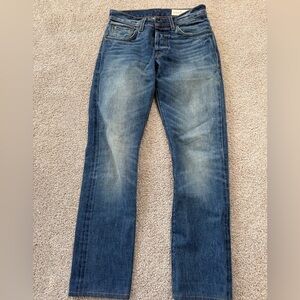 Imogene Willie Barton medium wash jeans size 27x29